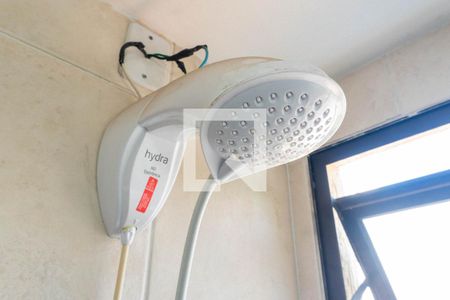 Banheiro da Suíte de apartamento à venda com 1 quarto, 43m² em Vila Guarani (zona Sul), São Paulo