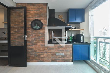 Varanda de apartamento à venda com 3 quartos, 108m² em Campo Belo, São Paulo