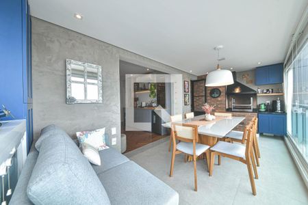 Varanda de apartamento à venda com 3 quartos, 108m² em Campo Belo, São Paulo