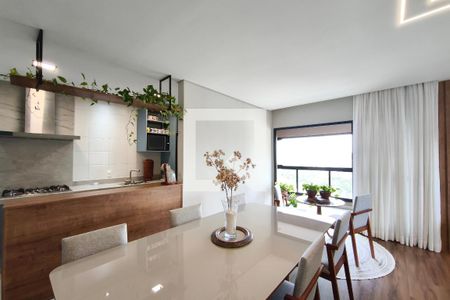 Sala de Jantar de apartamento à venda com 2 quartos, 84m² em Parque Industrial, Campinas