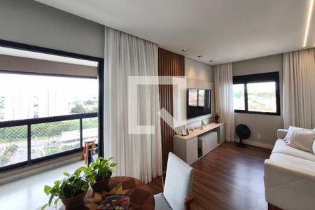 Sala de Estar de apartamento à venda com 2 quartos, 84m² em Parque Industrial, Campinas