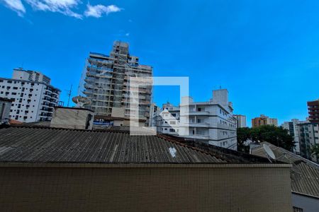Vista da sala de apartamento para alugar com 1 quarto, 60m² em Guilhermina, Praia Grande