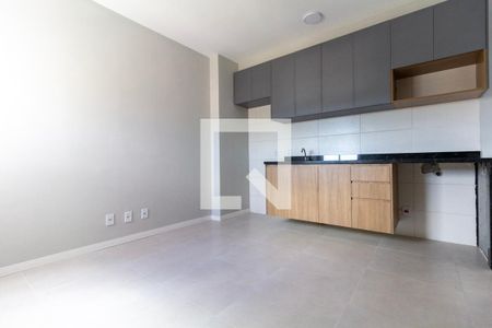 Sala e Cozinha de apartamento para alugar com 1 quarto, 30m² em Vila Carrão, São Paulo