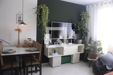 Sala de apartamento para alugar com 2 quartos, 43m² em Vila Nova Bonsucesso, Guarulhos