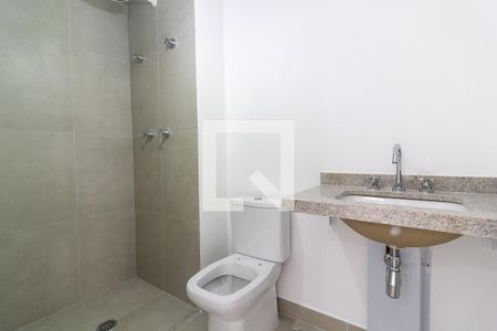 Banheiro de kitnet/studio à venda com 1 quarto, 25m² em Santo Amaro, São Paulo