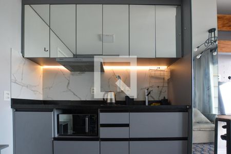 Sala/cozinha de apartamento para alugar com 1 quarto, 37m² em Butantã, São Paulo