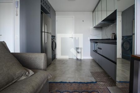Sala/cozinha de apartamento para alugar com 1 quarto, 37m² em Butantã, São Paulo