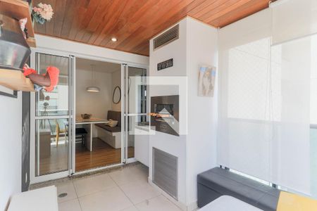 Varanda Gourmet de apartamento à venda com 3 quartos, 83m² em Jardim Caravelas, São Paulo