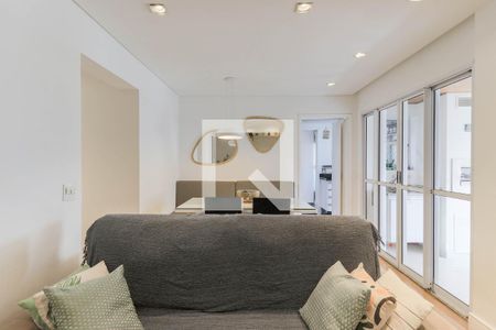 Sala de apartamento à venda com 3 quartos, 83m² em Jardim Caravelas, São Paulo