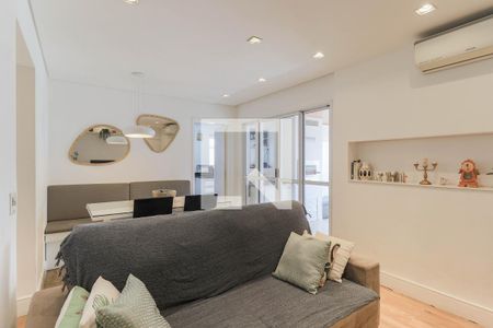 Sala de apartamento à venda com 3 quartos, 83m² em Jardim Caravelas, São Paulo