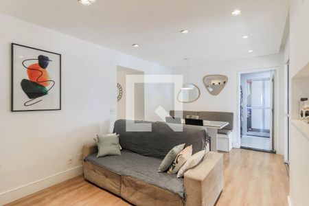 Sala de apartamento à venda com 3 quartos, 83m² em Jardim Caravelas, São Paulo