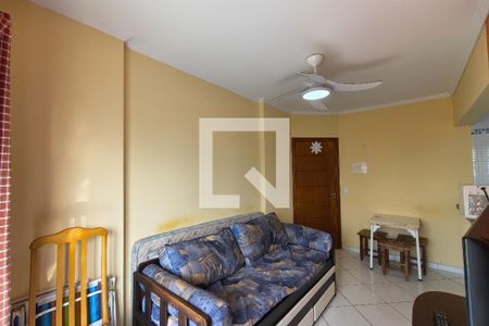 Sala/Cozinha de apartamento para alugar com 1 quarto, 55m² em Vila Caiçara, Praia Grande