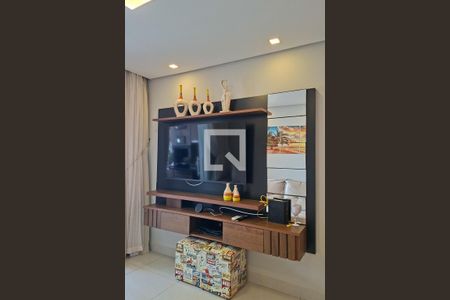 Sala de apartamento para alugar com 2 quartos, 88m² em Canto do Forte, Praia Grande