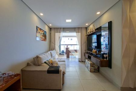 Sala de apartamento para alugar com 2 quartos, 88m² em Canto do Forte, Praia Grande