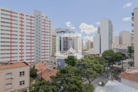 Vista da Varanda de apartamento para alugar com 1 quarto, 48m² em Pinheiros, São Paulo