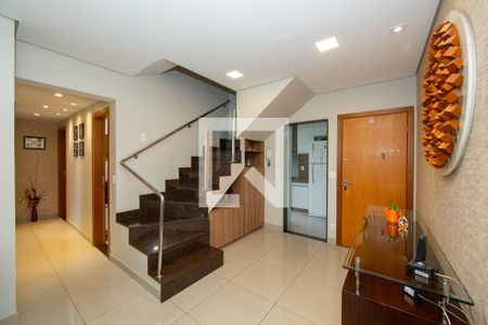 SALA de apartamento à venda com 4 quartos, 172m² em Caiçaras, Belo Horizonte