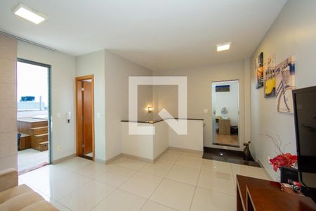 SALA de apartamento à venda com 4 quartos, 172m² em Caiçaras, Belo Horizonte