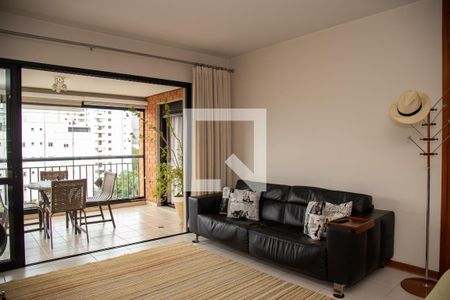 Sala de apartamento para alugar com 1 quarto, 106m² em Campo Belo, São Paulo
