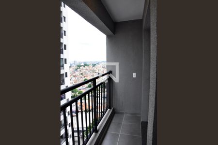 Detalhe - Varanda da Sala de apartamento para alugar com 2 quartos, 42m² em Vila Albertina, São Paulo