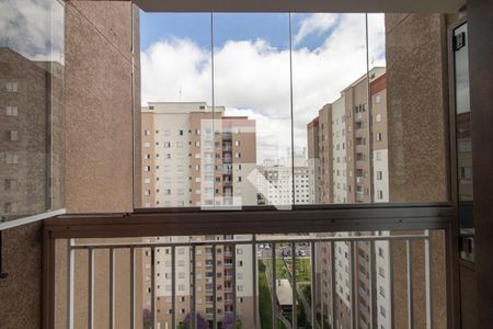 Varanda da Sala de apartamento para alugar com 2 quartos, 54m² em Pinheirinho, Curitiba