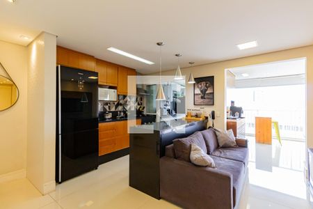 Sala/Cozinha de apartamento à venda com 3 quartos, 85m² em Santo Amaro, São Paulo