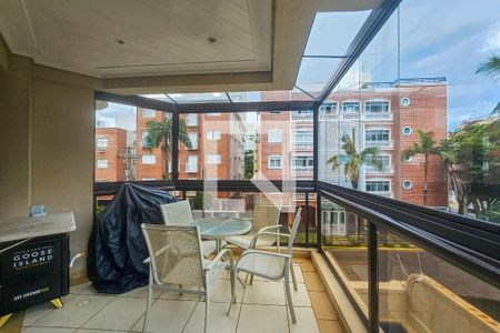 varanda  de apartamento para alugar com 3 quartos, 205m² em Balneario Cidade Atlantica, Guarujá