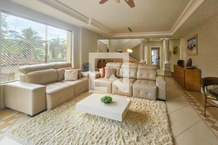 Sala de apartamento para alugar com 3 quartos, 205m² em Balneario Cidade Atlantica, Guarujá