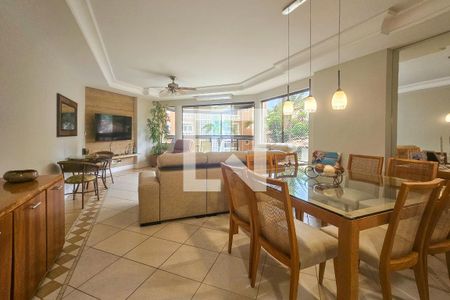 Sala de apartamento para alugar com 3 quartos, 205m² em Balneario Cidade Atlantica, Guarujá