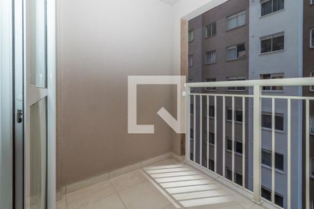 Varanda da Sala de apartamento à venda com 2 quartos, 33m² em Parque Industrial Tomas Edson, São Paulo