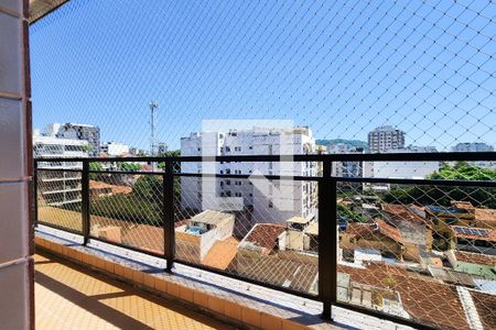 Varanda  de apartamento à venda com 3 quartos, 125m² em Grajaú, Rio de Janeiro