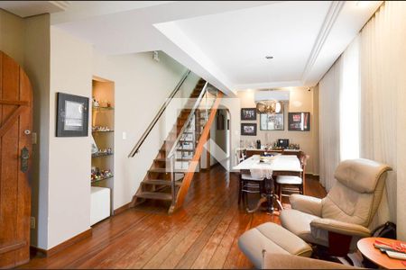 Sala Ambientes de apartamento à venda com 3 quartos, 243m² em Santo Antônio, Belo Horizonte