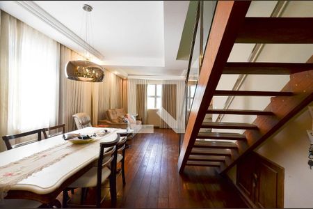 Sala Ambientes de apartamento à venda com 3 quartos, 243m² em Santo Antônio, Belo Horizonte