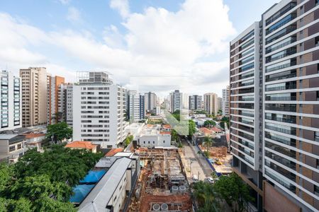 Vista da Varanda de apartamento à venda com 1 quarto, 50m² em Vila Clementino, São Paulo