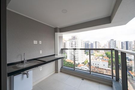 Varanda de apartamento à venda com 1 quarto, 50m² em Vila Clementino, São Paulo