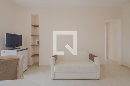 Sala de apartamento para alugar com 1 quarto, 50m² em Paraíso, São Paulo