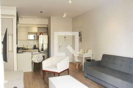 Studio  de kitnet/studio para alugar com 1 quarto, 54m² em Gonzaga, Santos