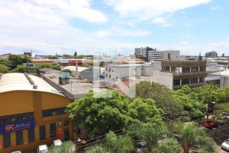Vista da Sala de apartamento para alugar com 3 quartos, 75m² em São João, Porto Alegre