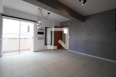 Sala de apartamento para alugar com 2 quartos, 62m² em Santa Mônica, Uberlândia