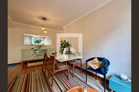 Sala  de apartamento à venda com 1 quarto, 61m² em Brooklin, São Paulo