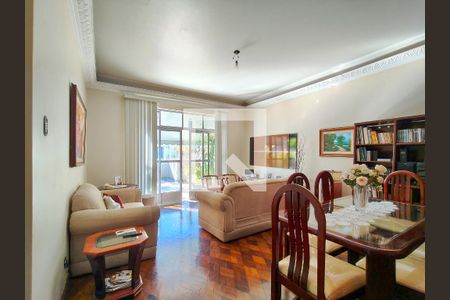 Sala de apartamento à venda com 3 quartos, 131m² em Tijuca, Rio de Janeiro