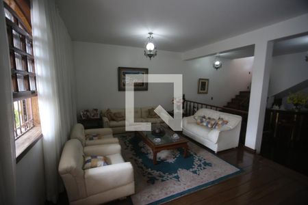 Sala de casa à venda com 4 quartos, 360m² em Alto Caiçaras, Belo Horizonte