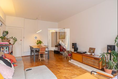 Sala de apartamento para alugar com 1 quarto, 60m² em Bela Vista, São Paulo