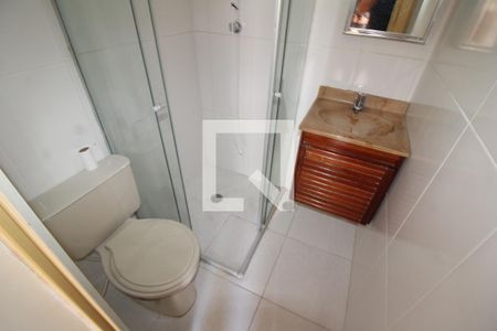 Banheiro de apartamento para alugar com 1 quarto, 45m² em Lauzane Paulista, São Paulo