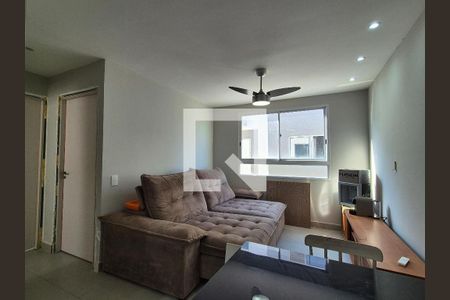 Sala  de apartamento à venda com 2 quartos, 43m² em Recreio dos Bandeirantes, Rio de Janeiro