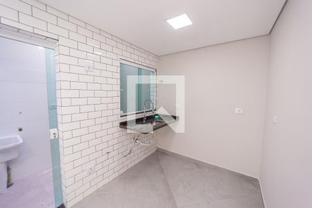 Sala/Cozinha de casa de condomínio à venda com 2 quartos, 65m² em Vila Ré, São Paulo