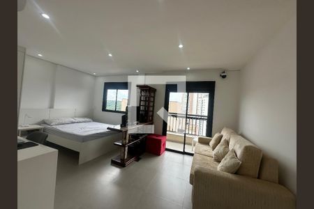 Sala de apartamento para alugar com 1 quarto, 36m² em Empresarial 18 do Forte, Barueri