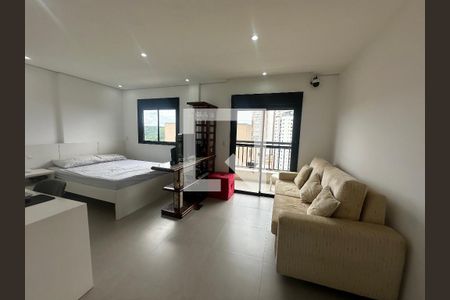 Sala de apartamento para alugar com 1 quarto, 36m² em Empresarial 18 do Forte, Barueri