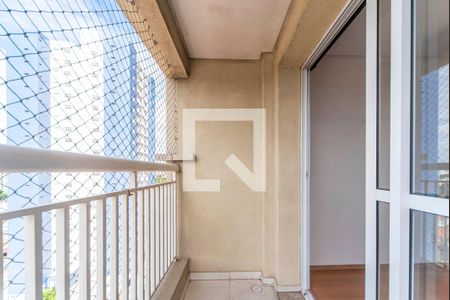Varanda da Sala de apartamento para alugar com 3 quartos, 78m² em Vila Assunção, Santo André