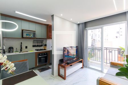 Sala de apartamento para alugar com 2 quartos, 43m² em Parque da Mooca, São Paulo