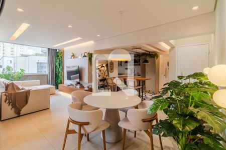 Sala de apartamento para alugar com 1 quarto, 71m² em Paraíso, São Paulo